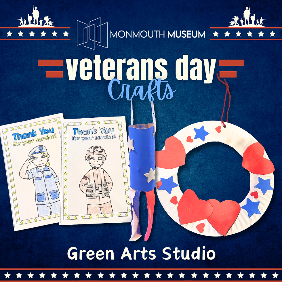 Veterans Day Crafts - Green Arts Studio