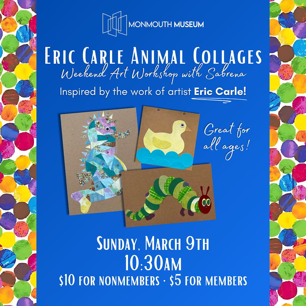 Eric Carle Animal Collages - Weekend Art Workshop