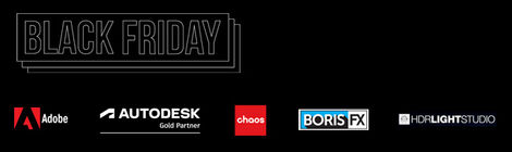 Black Friday : Autodesk, Adobe, Chaos, ....