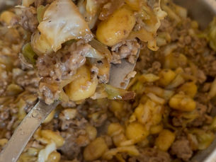 Sausage & Cabbage Gnocchi