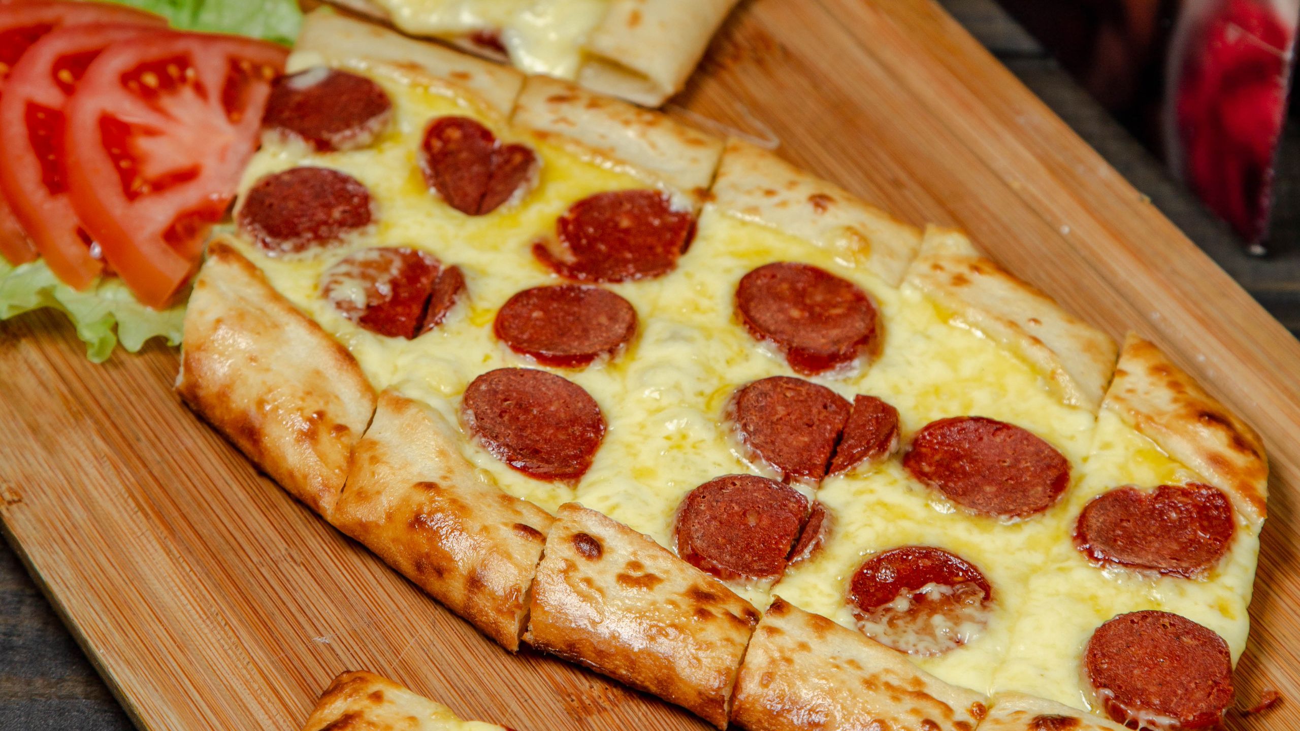 Arranged Food and Objects