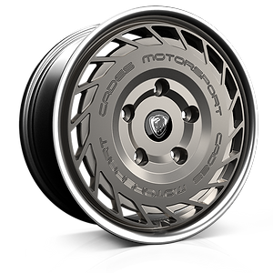 CADES MOTORSPORT MET GREY POLISHED LIP.p