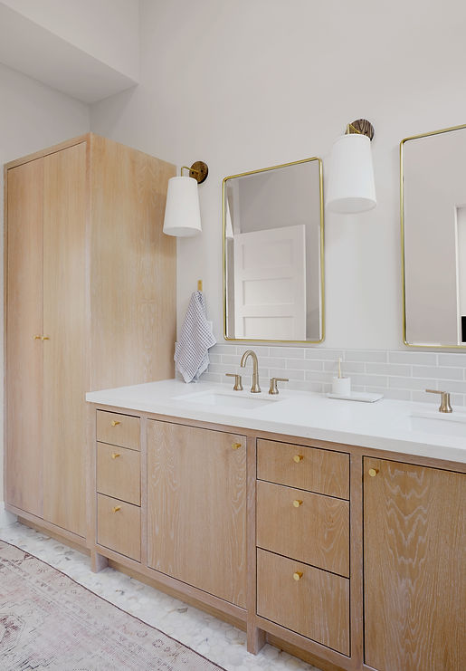 Coastal primary bathroom vanity cabinet