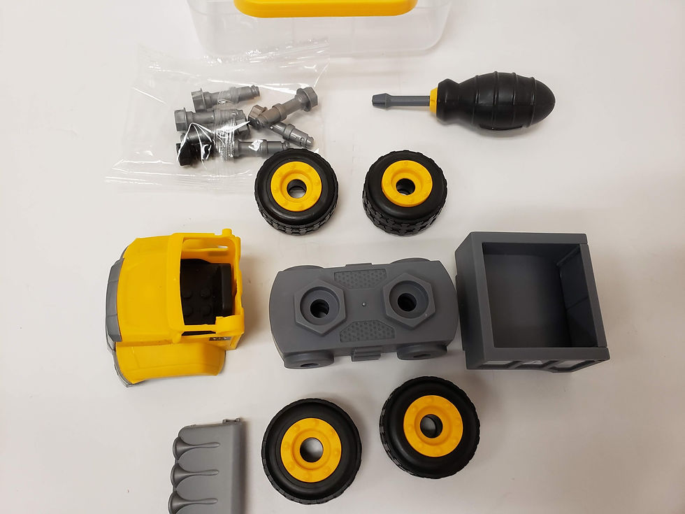 Thumbnail: DIY Construction Truck (Yellow)