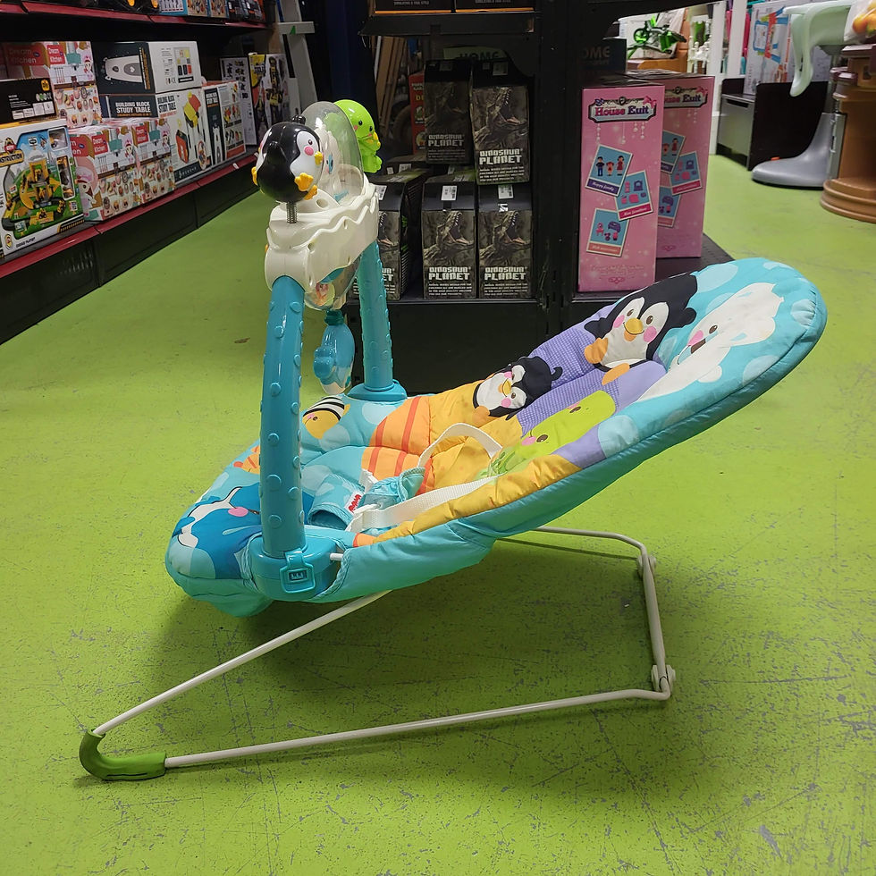 Thumbnail: Fisher-Price Precious Planet Snow Globe and Lights Bouncer