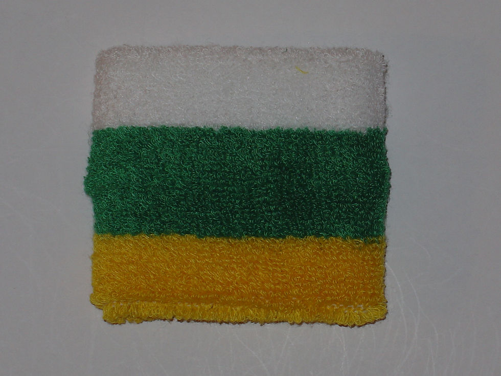 Thumbnail: 3 Stripe Terry Cloth Wristband