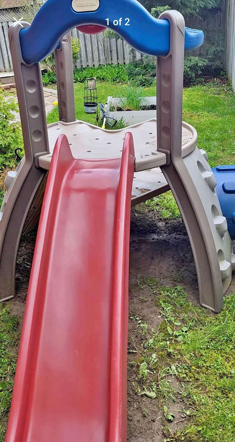 Thumbnail: Little Tikes Double Decker Super Slide climber