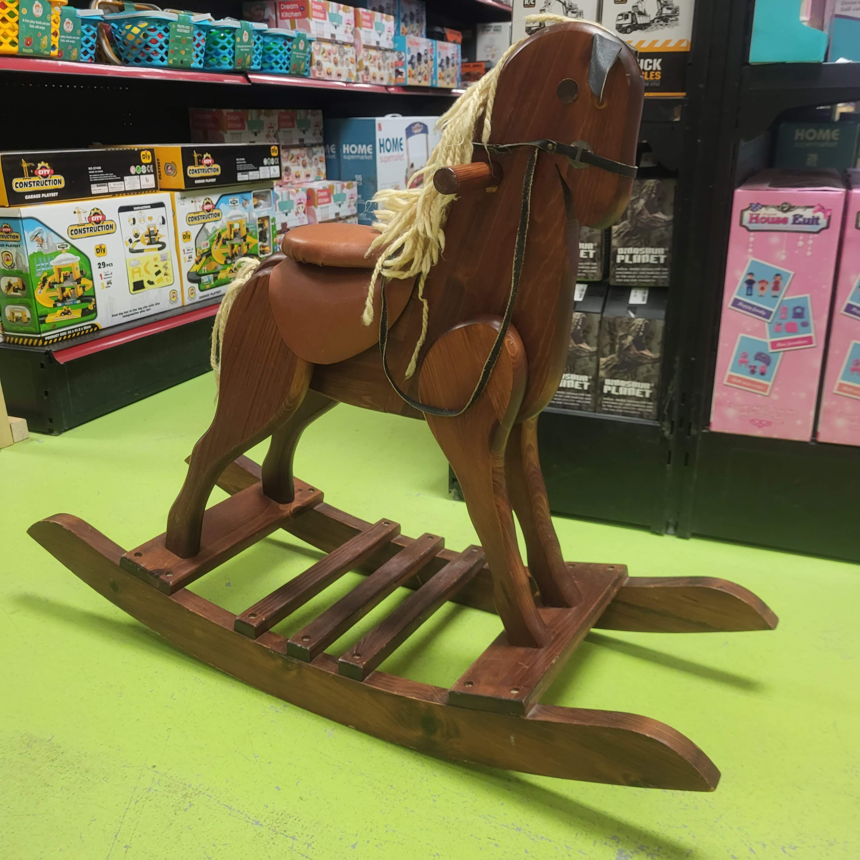 Wood Rocking Horse