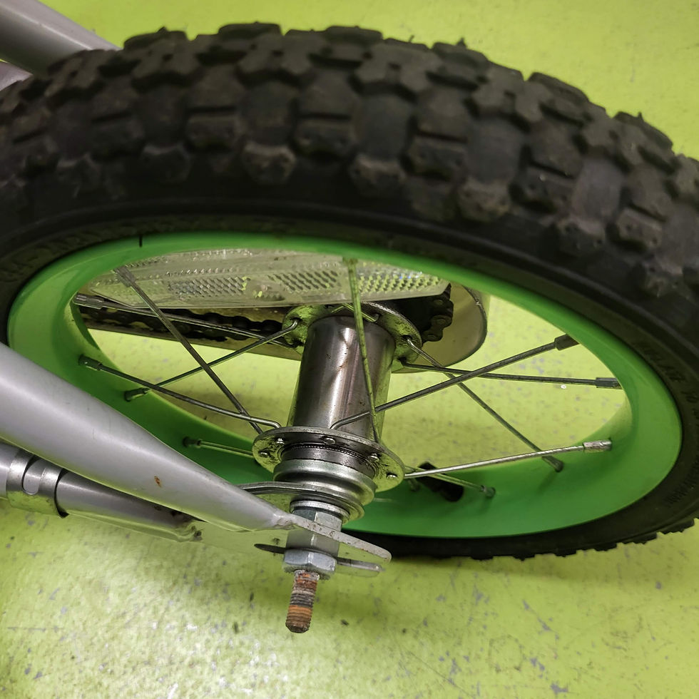 Thumbnail: 12" Supercycle Uproar Bike w/ Parent Handle,