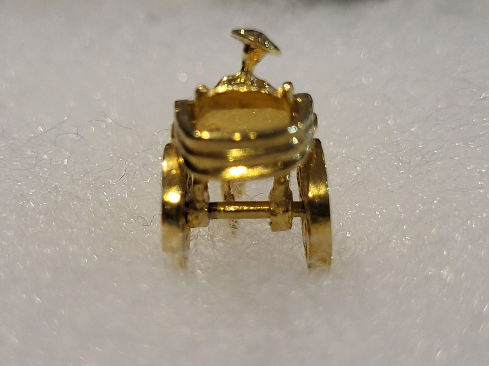 Thumbnail: 14K Gold Rickshaw Pendant