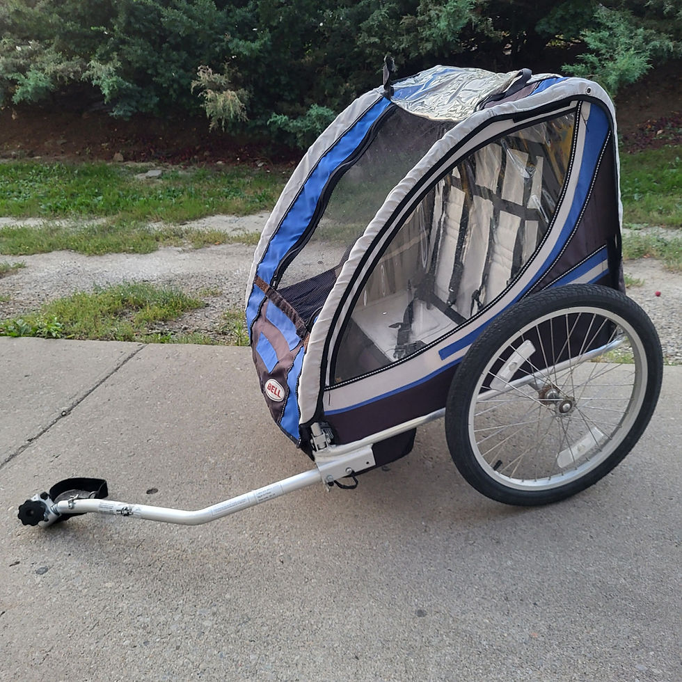 Thumbnail: Bell Double Bike Trailer