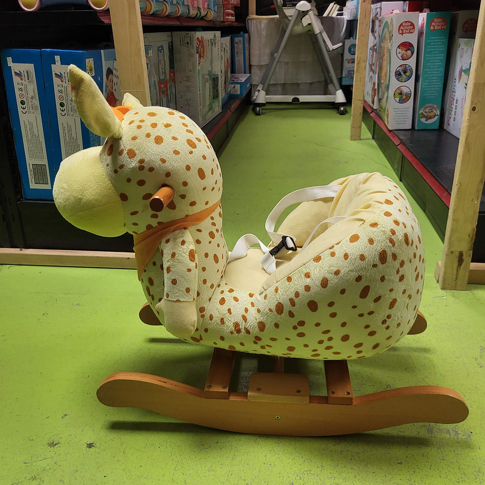 Thumbnail: Labebe Rocking Giraffe Chair