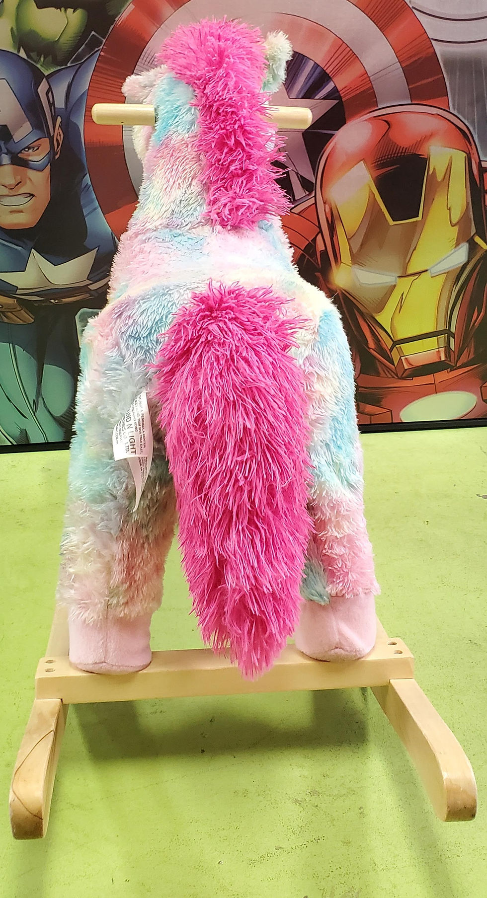 Thumbnail: Plush Rocking Unicorn