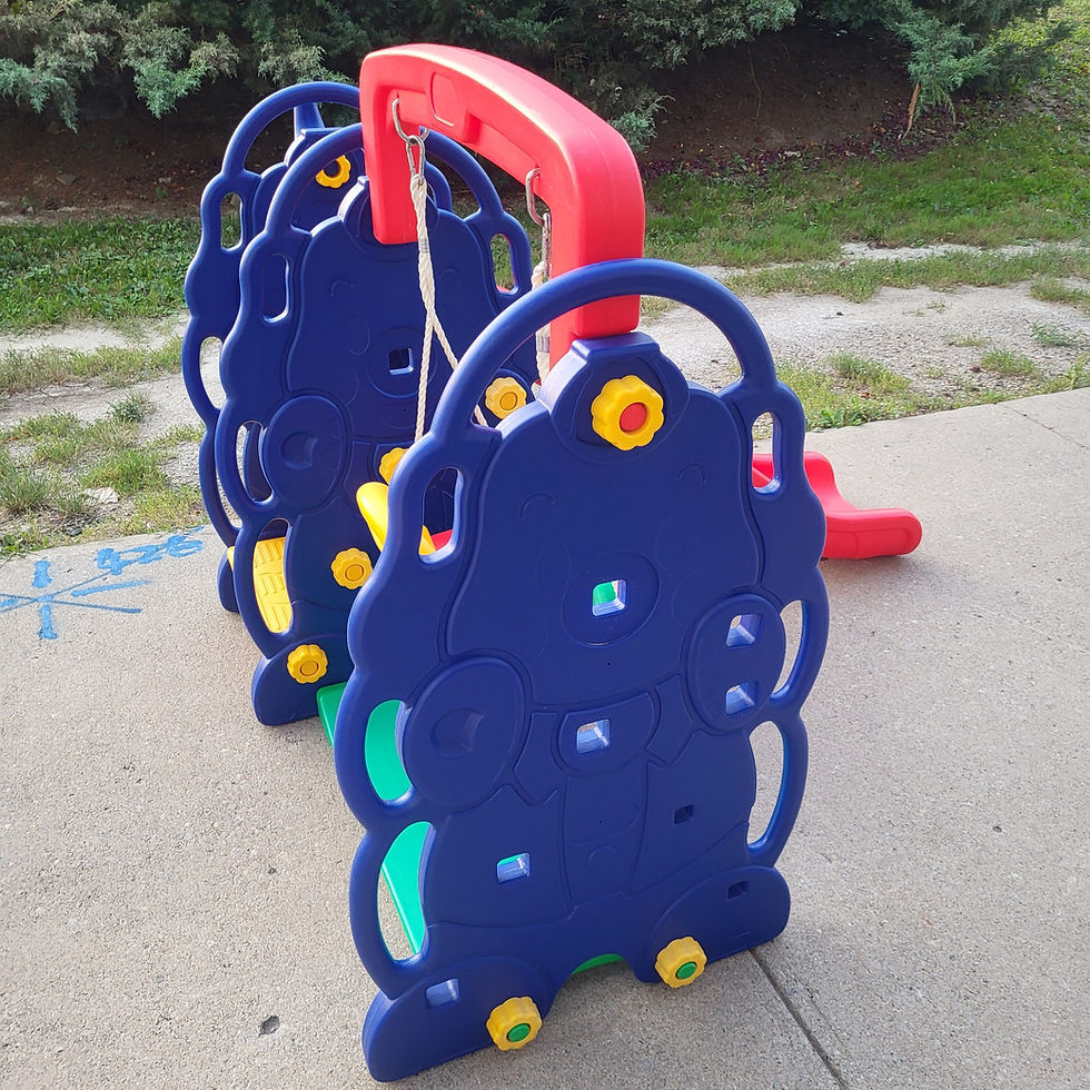Thumbnail: Costway Climber Swing Playset