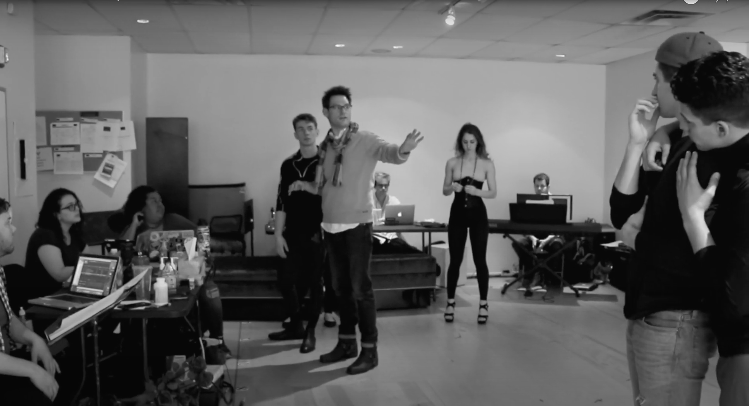 Kenneth Ferrone directing a rehearsal