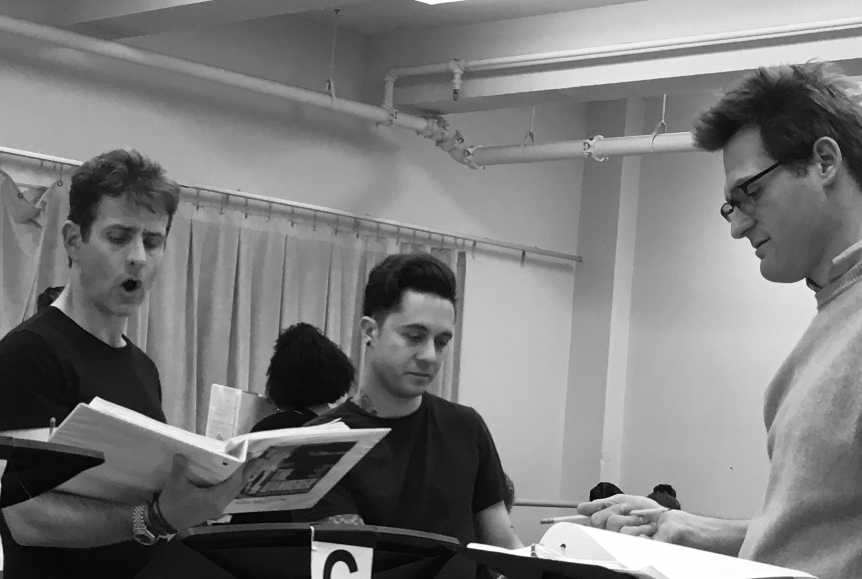 Kenneth Ferrone at work behind the scenes