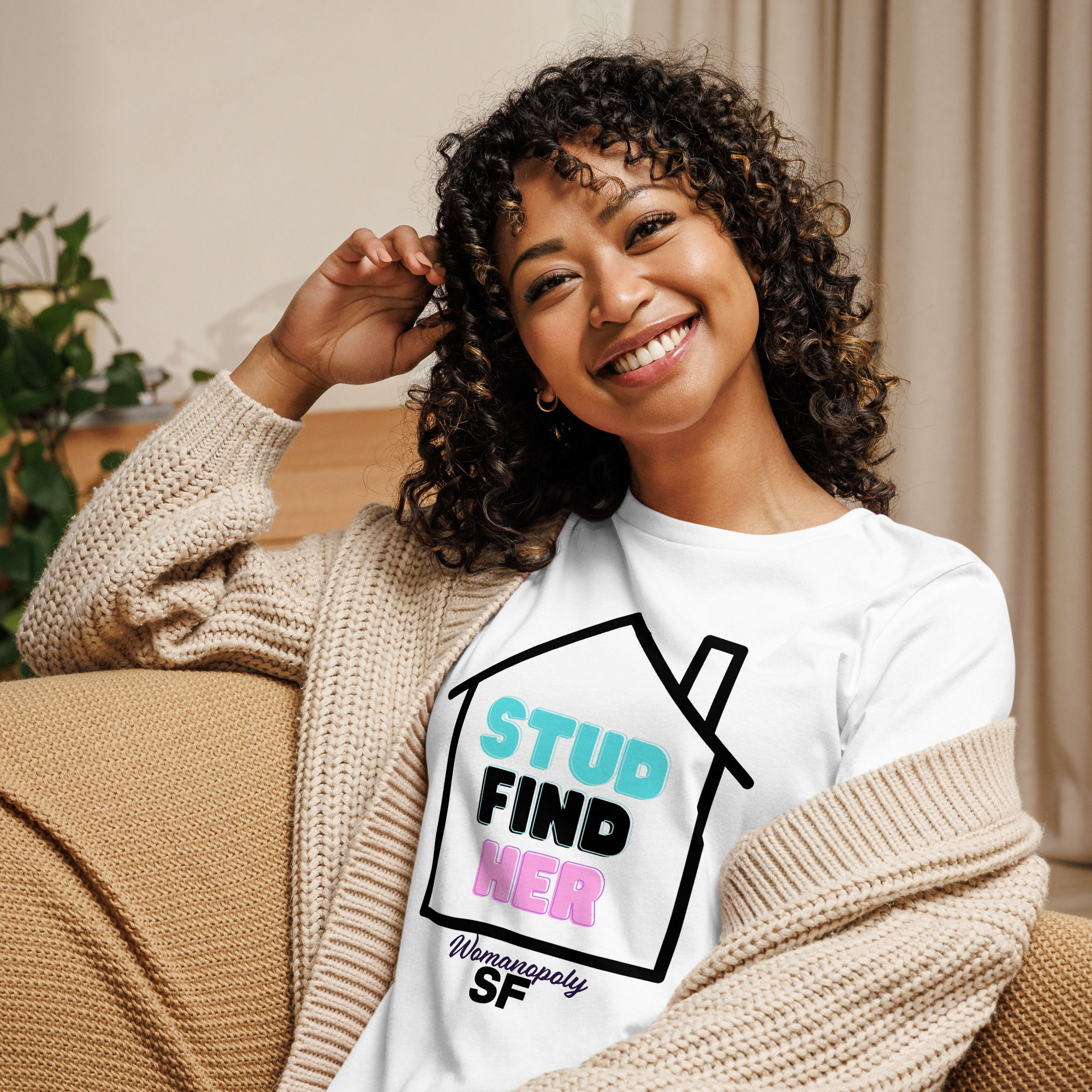 Stud Find Her Relaxed T-Shirt