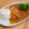 Camarones a la diabla dish with a side of rice