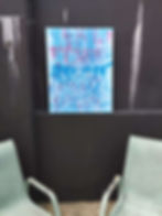 Thumbnail: 'Moving On Through ' 28" x 36" Wall Hanging 