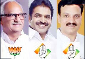 राजस्थान राज्यसभा चुनाव- दो सीटें कांग्रेस और एक भाजपा को मिली