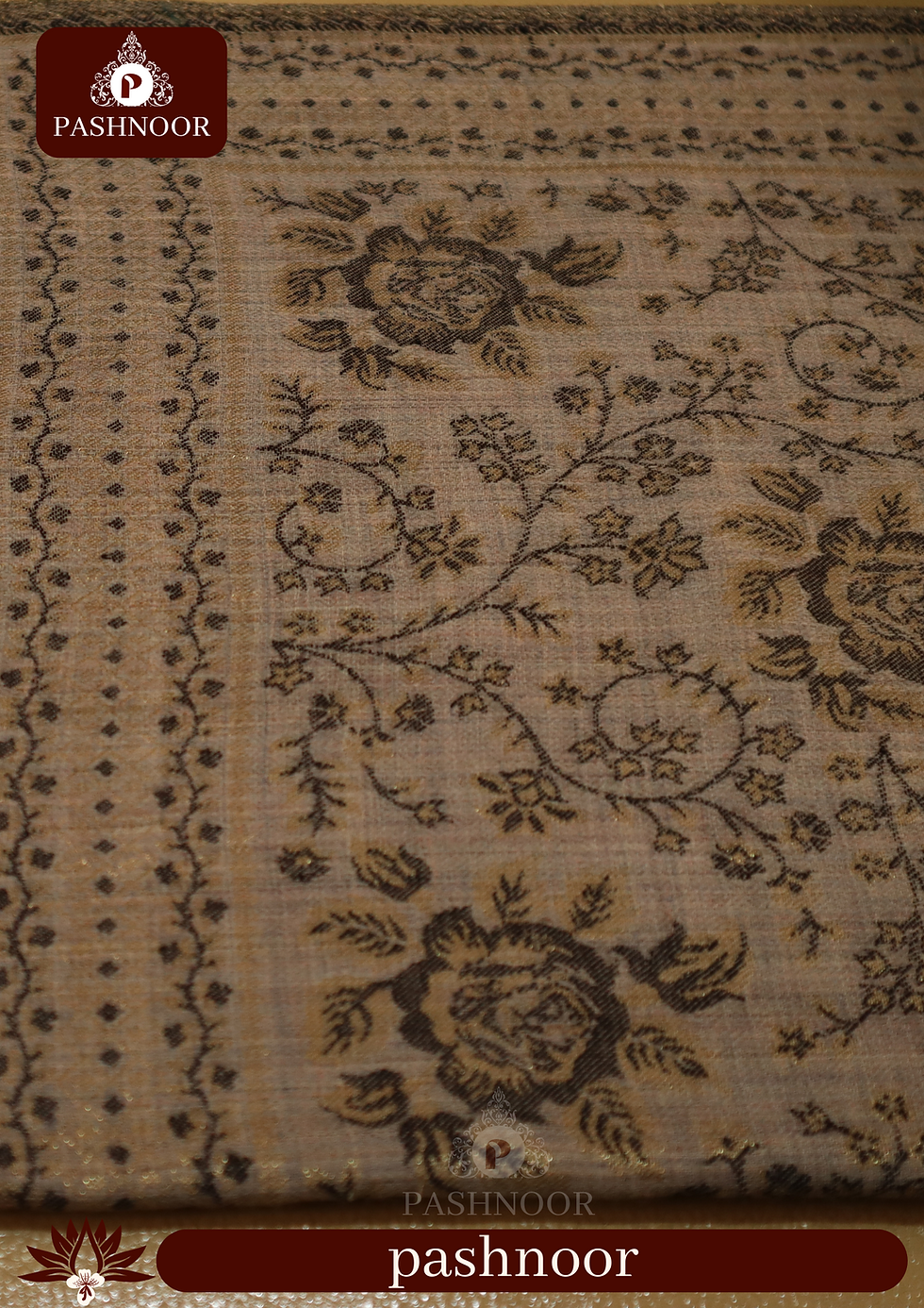 Thumbnail: Women Royal full  embroidery shawl
