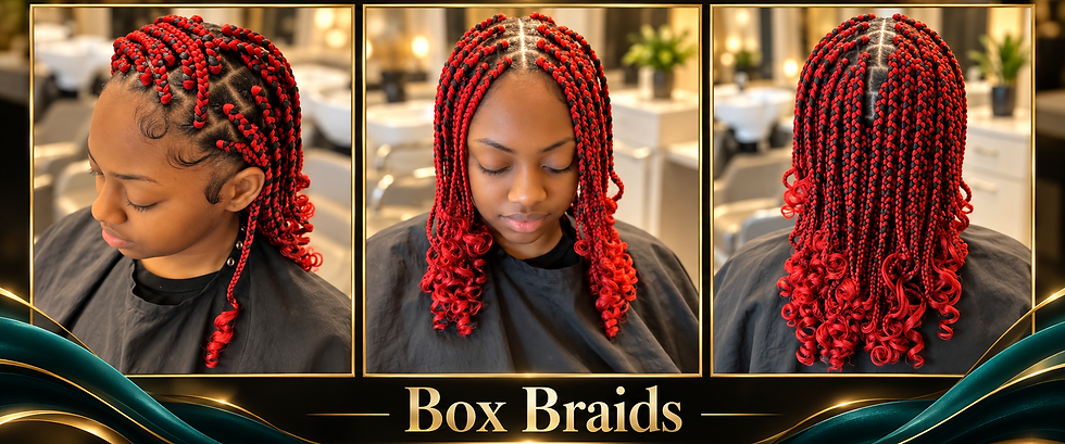 Luxury box braids