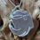 Thumbnail: Medusa Mermaid Lavender Beach Glass necklace ( very large)