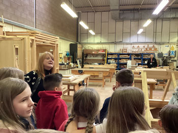 Professions visit to the Collage