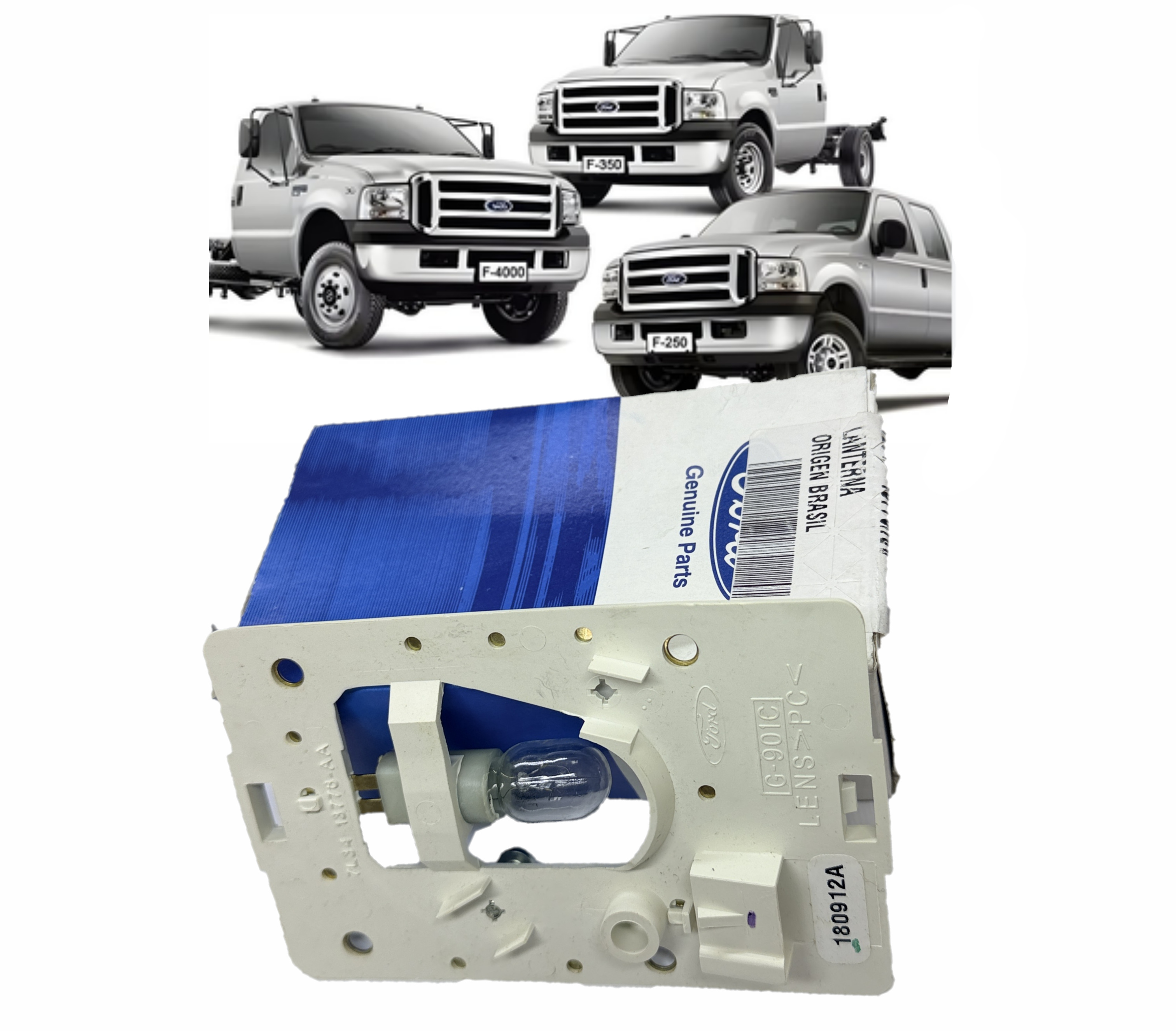 Lanterna Interna Teto Original F250 F350 F4000 2002 A 2011