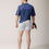 Miniatura: Shorts Azul Cielo Slim Fit