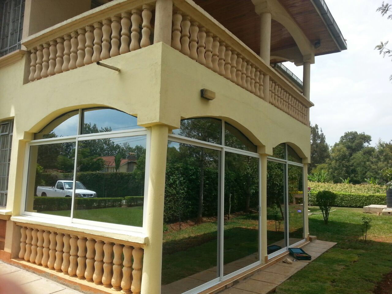 Front/back Patios