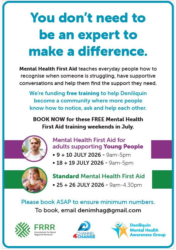 Free MHFA Training Builds a Stronger, Safer Deni and Surrounds