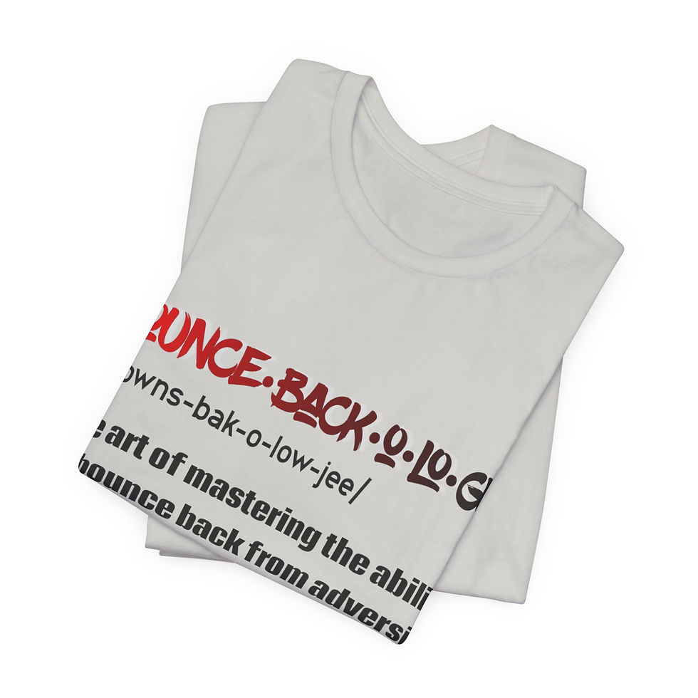 Thumbnail: BounceBackology Definition Tee - Red
