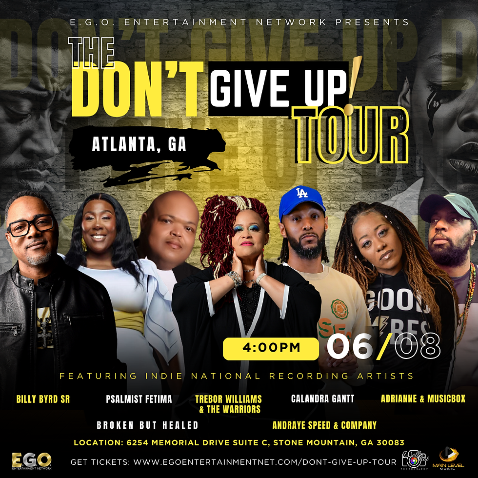 THE DON'T GIVE UP TOUR - ATLANTA