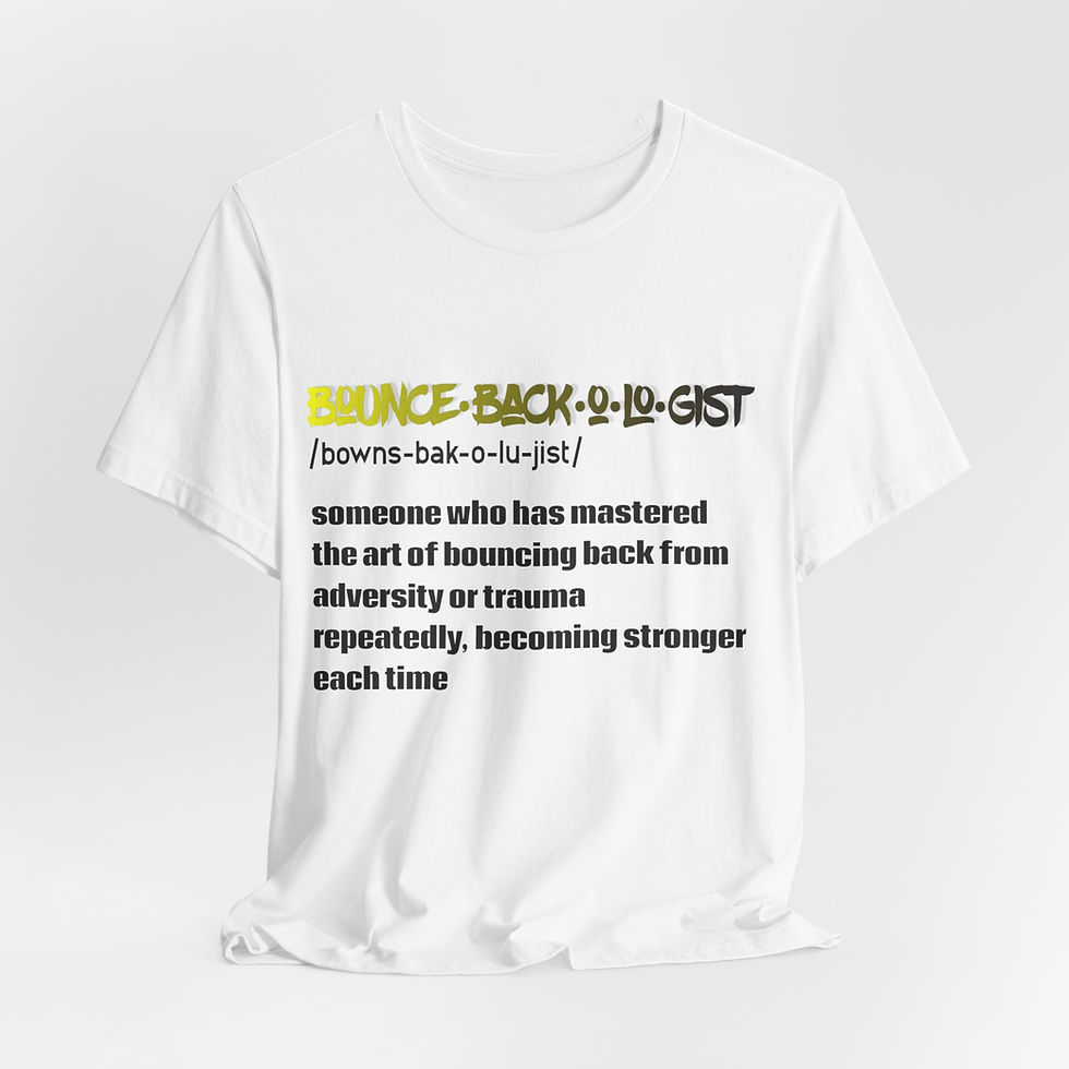 Thumbnail: BounceBackologist Definition Tee - Yellow