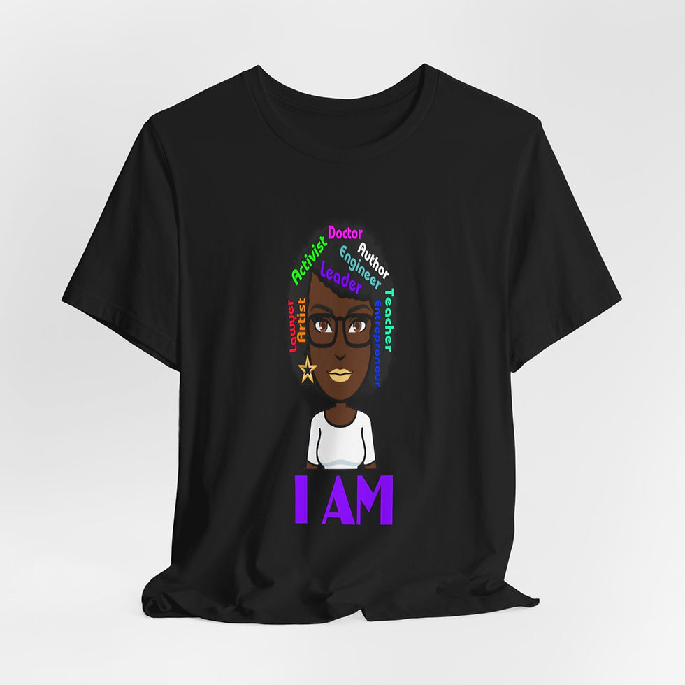 Thumbnail: "I Am" Tee - Purple