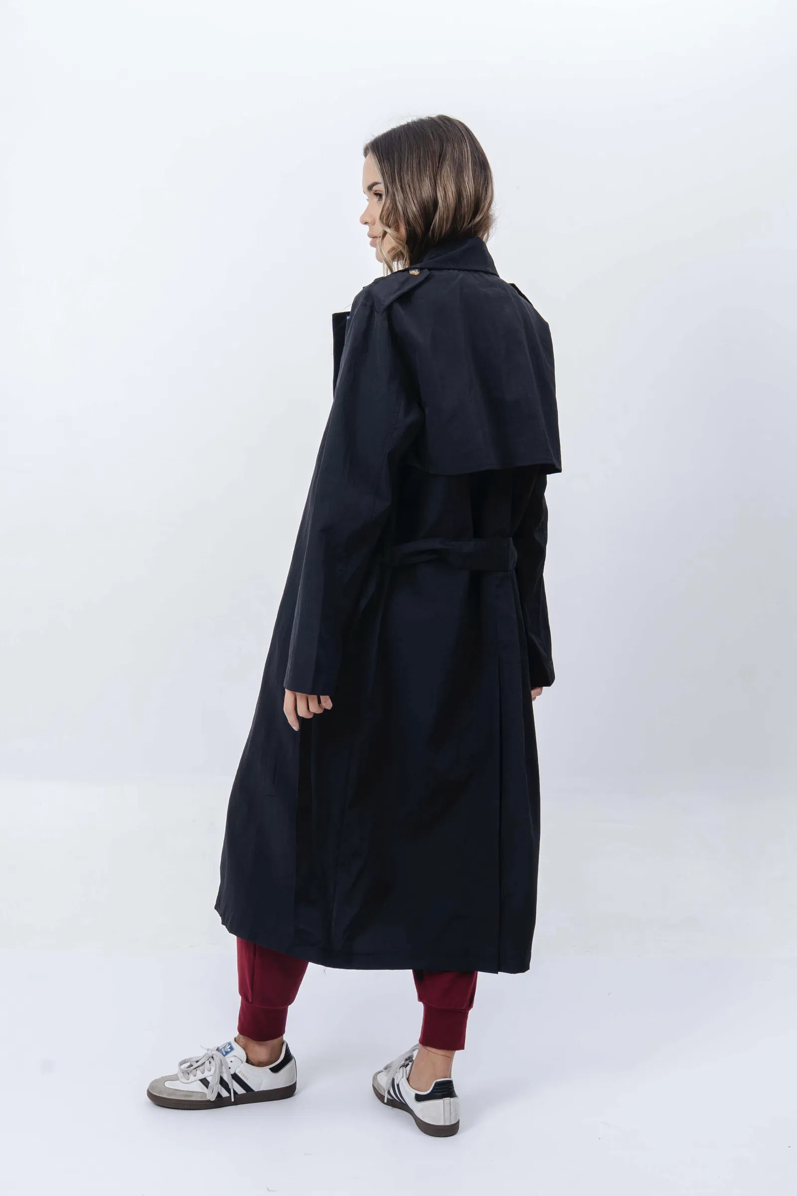 Trench Bosque negro s/m