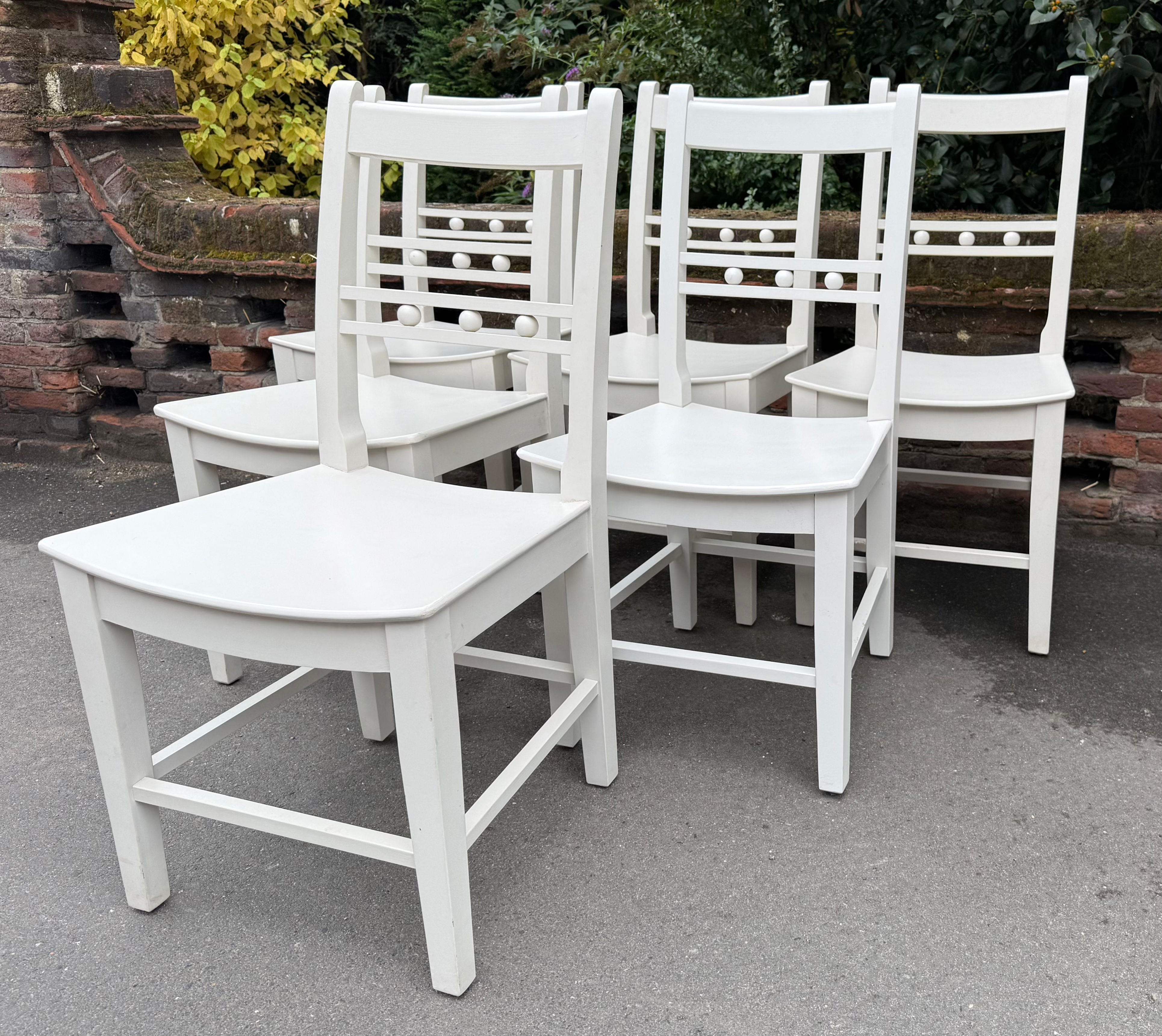 Set Of Six Neptune Suffolk Dining Chairs