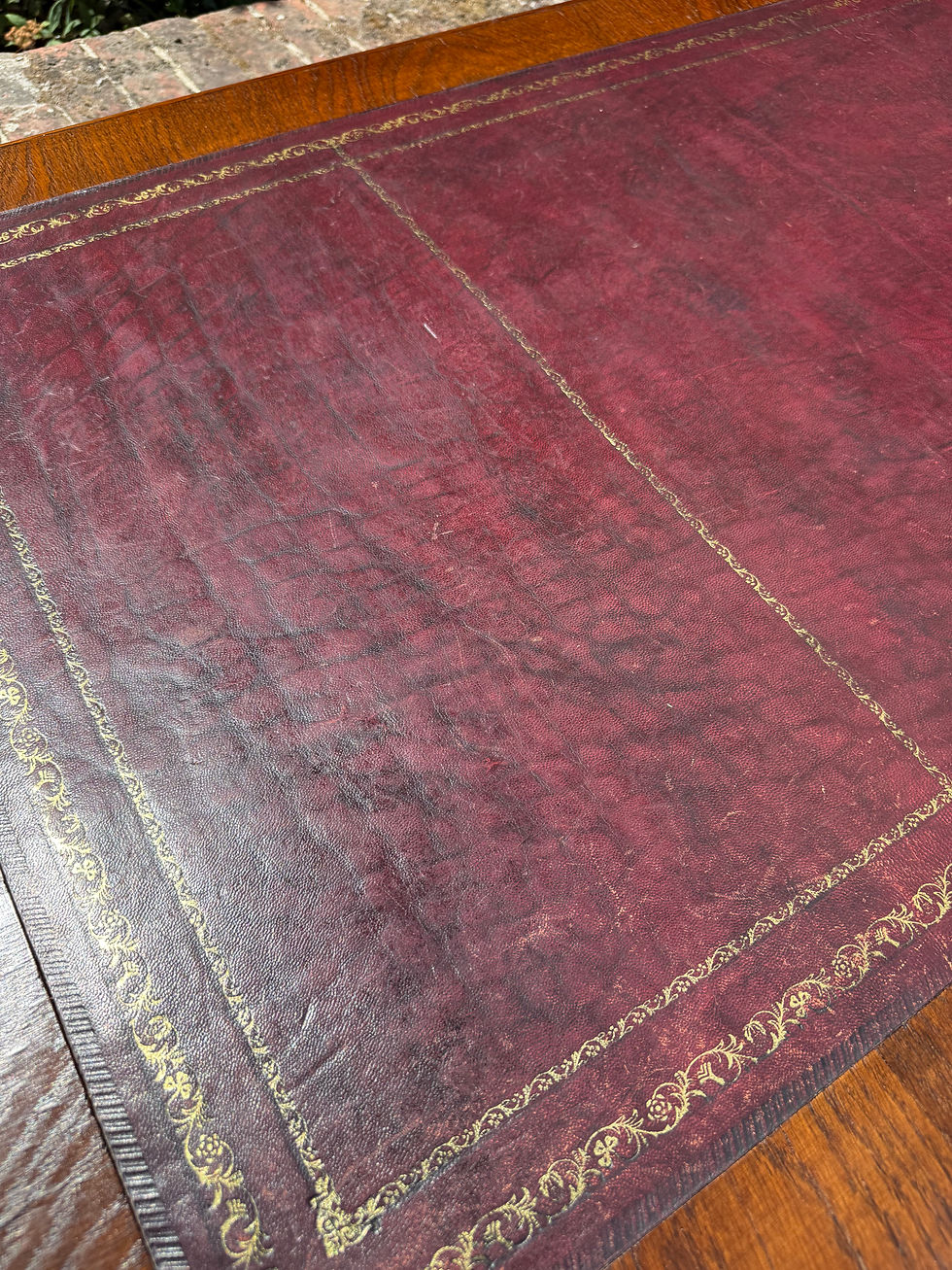 Thumbnail: Victorian Twin Pedestal Writing Desk