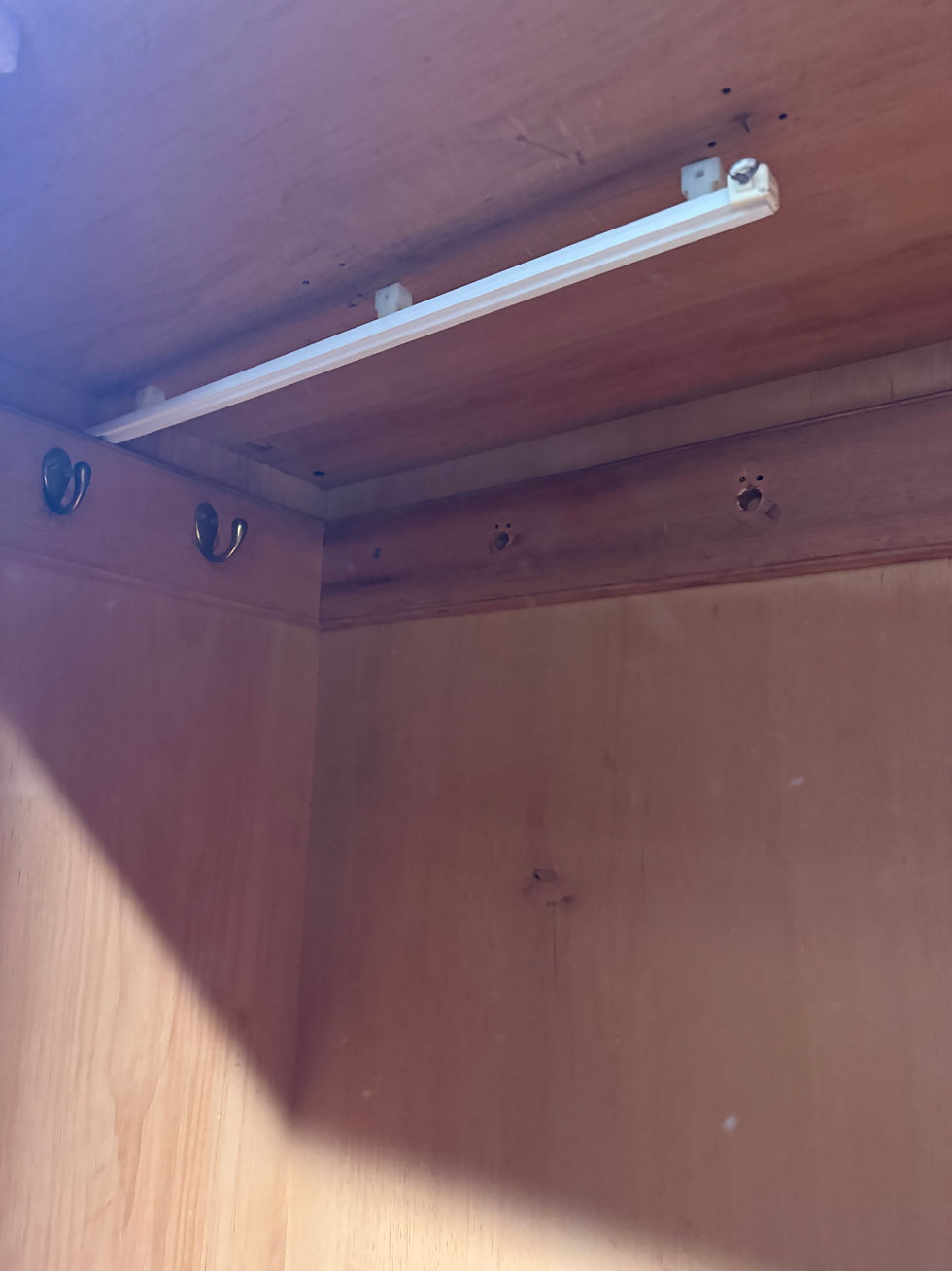 Thumbnail: Victorian Mahogany Large Single Door Wardrobe / Hall Cupboard