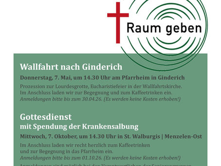 Angebote für Seniorinnen und Senioren 