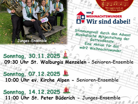 Gottesdienste im Advent