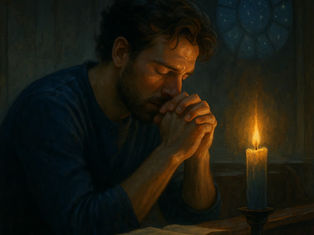 Ilustração digital semi-realista mostrando Jesus envolvendo uma mulher em um abraço reconfortante, em um ambiente suave e sereno, representando o consolo divino nos momentos de dor profunda, inspirado no devocional de Salmos 34:18.