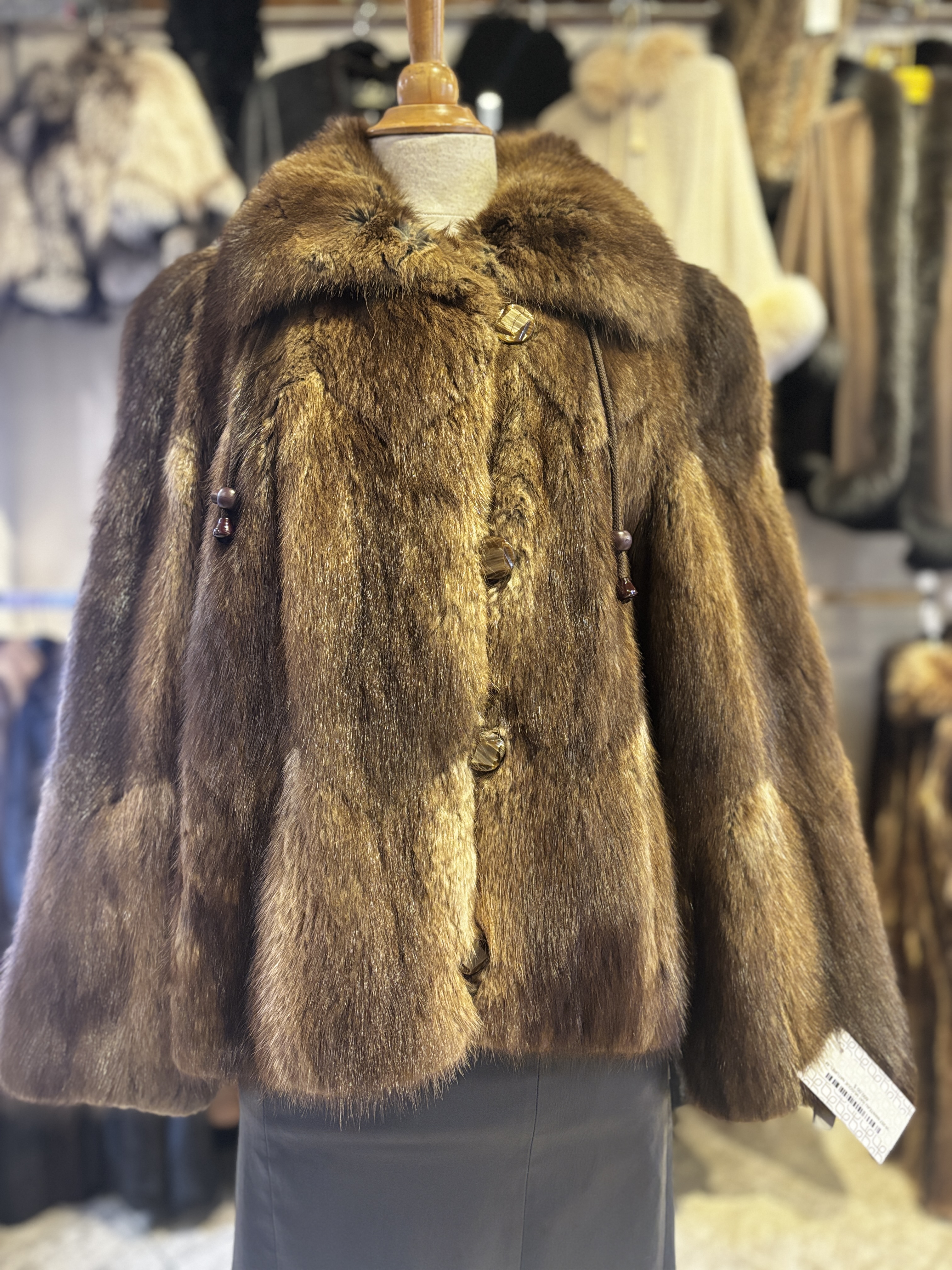 Manteau Rat Musqué
