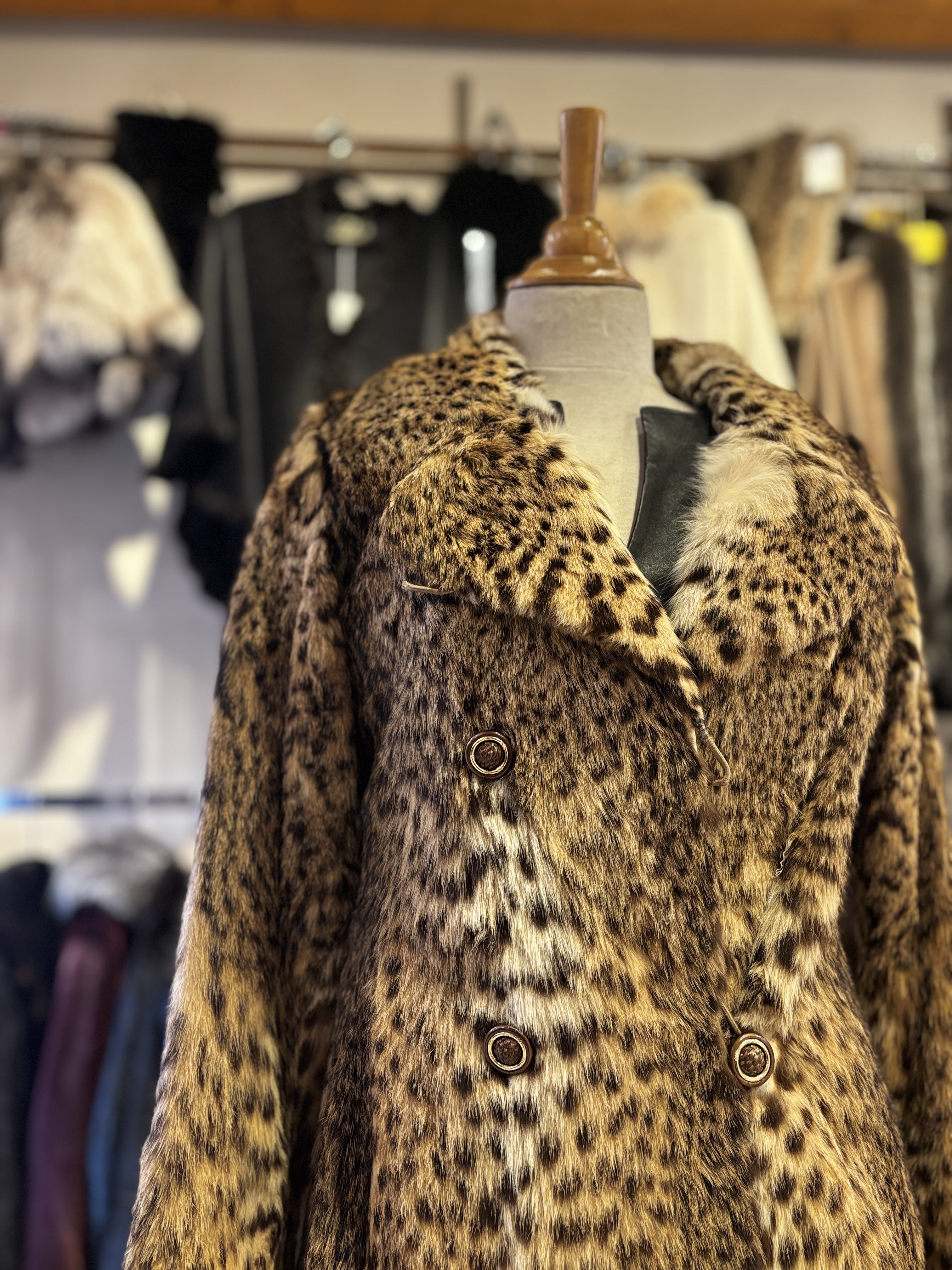 Manteau vintage Ocelot