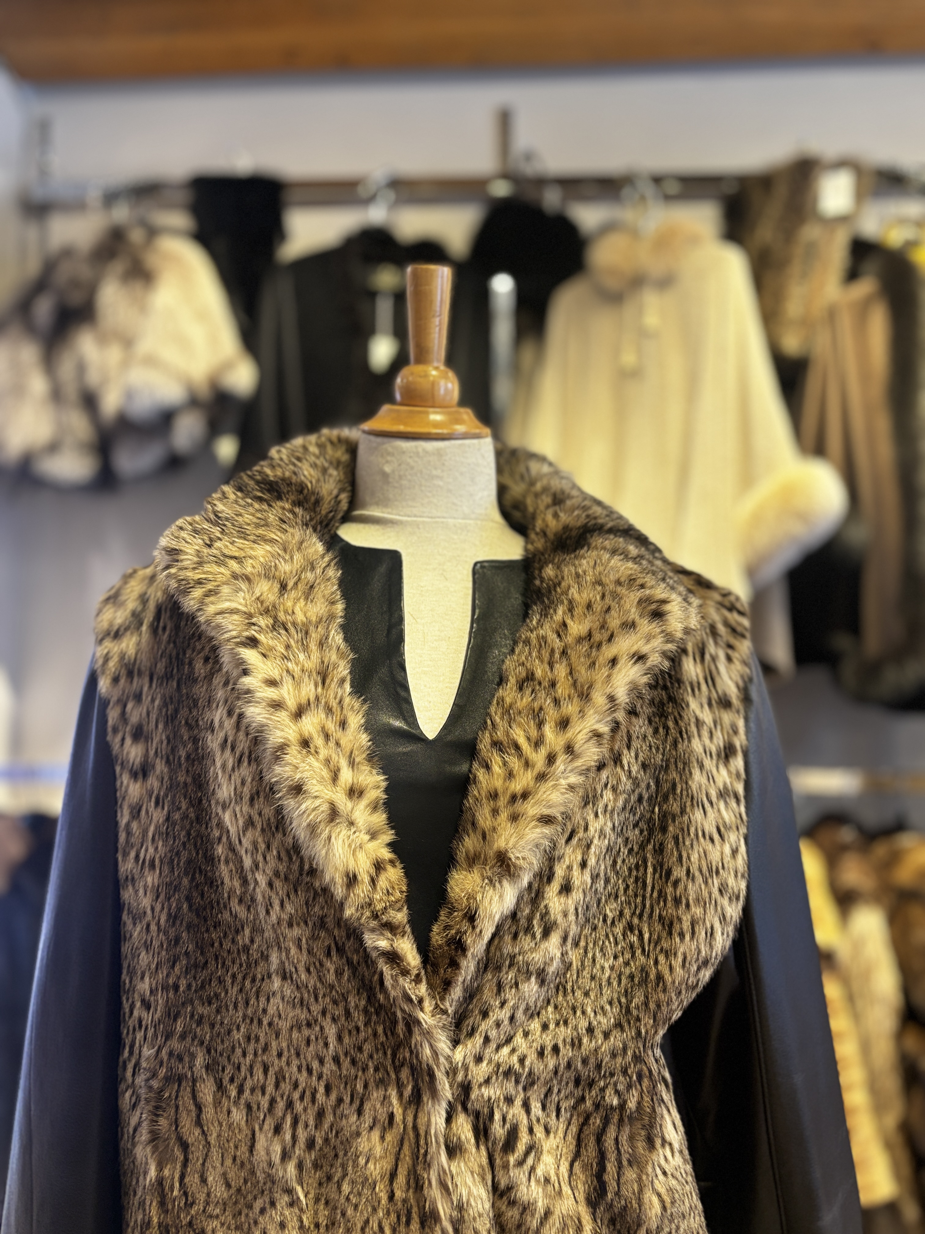 Manteau Ocelot Naturel, Médium
