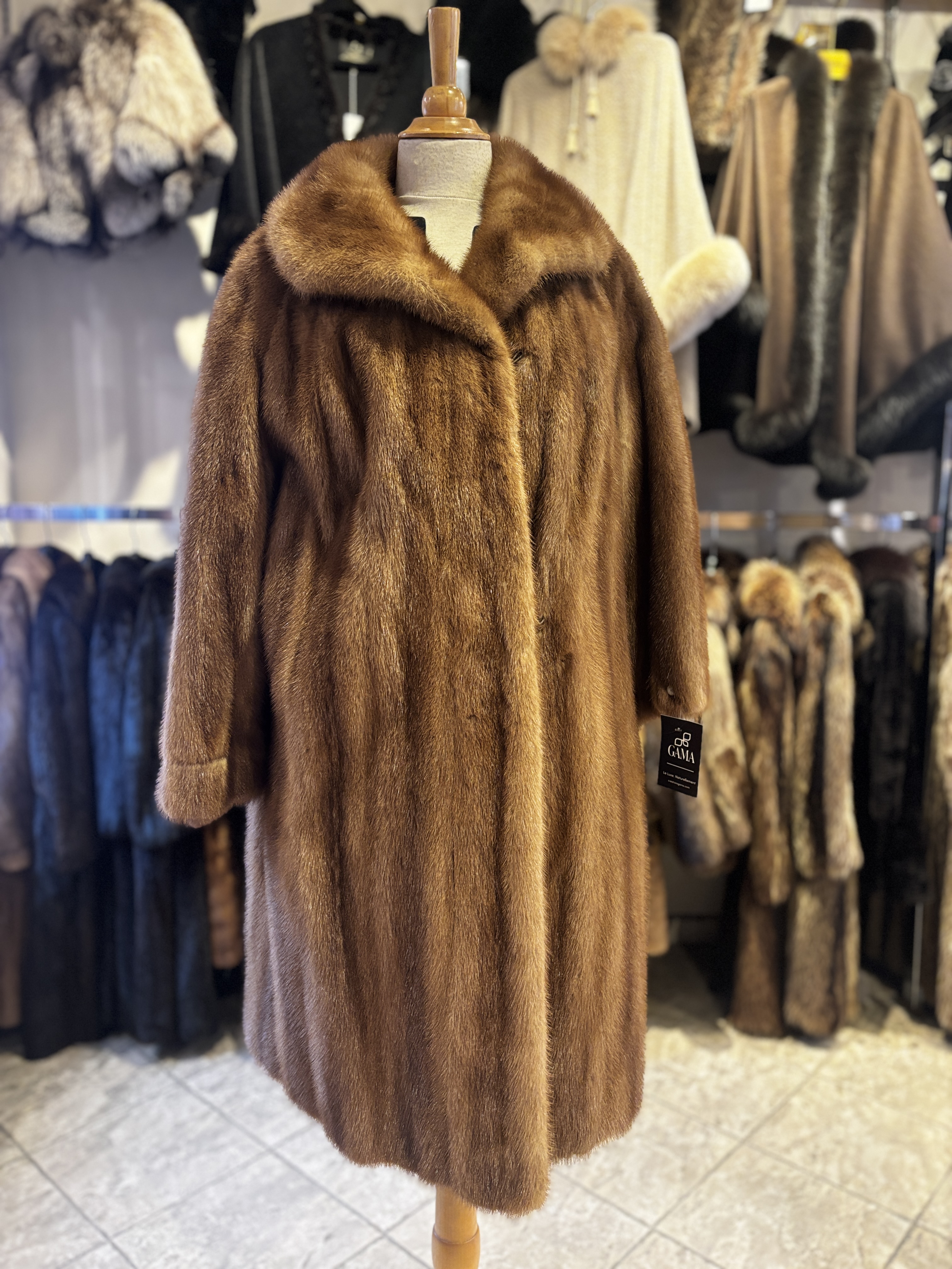 Manteau Vintage Vison