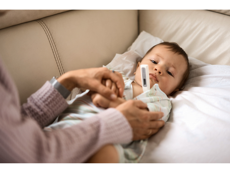 O que fazer quando o bebê está com febre?