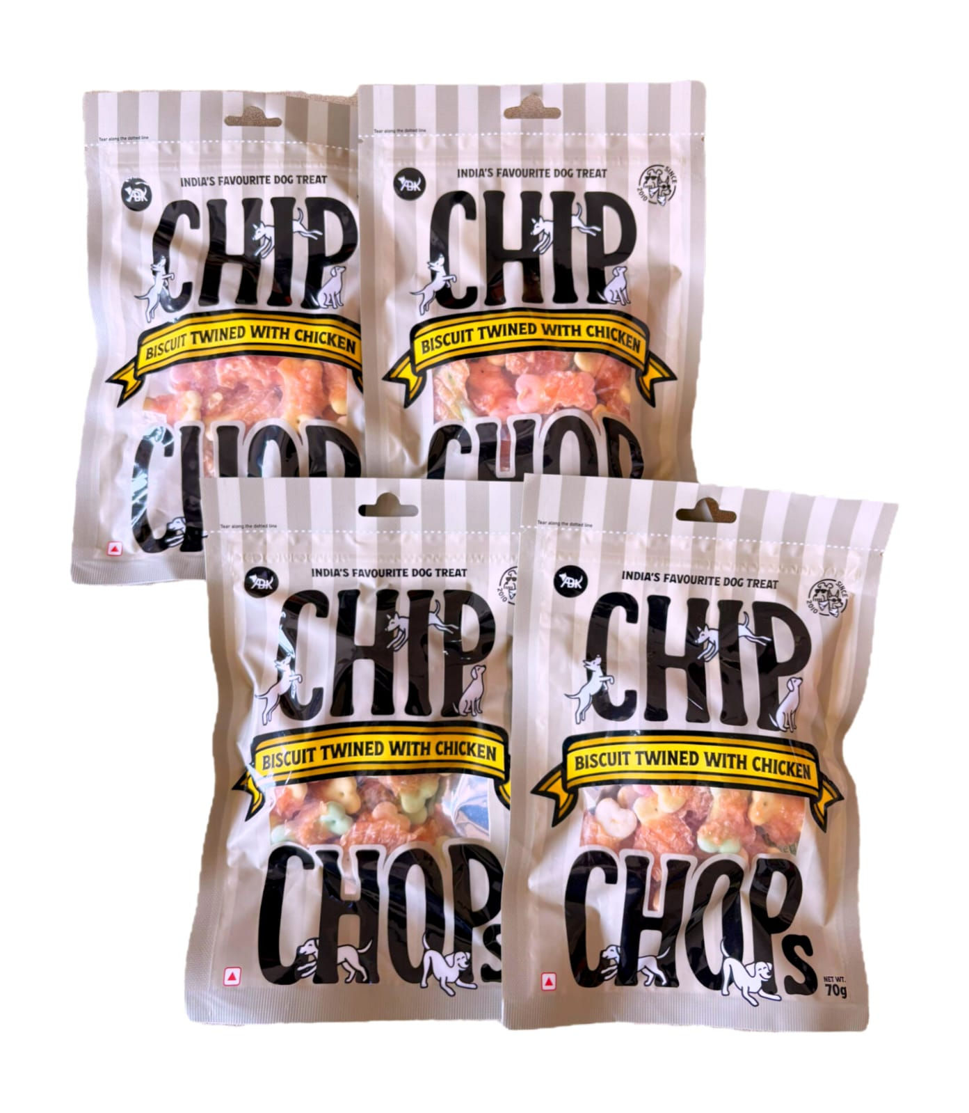 Chip Chop Biscuit Twined With Chicken