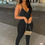 Miniatura: Jumper con tirantes estilo bra